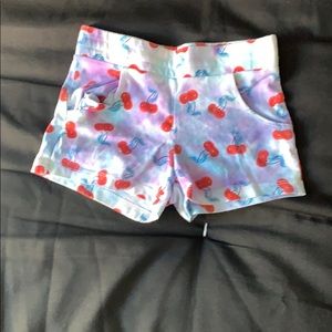 Tie-dye shorts
